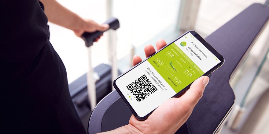 Pulkovo introduced mobile boarding passes based on Russian software