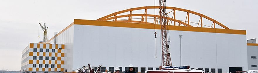 Photo by © Rais of the Republic of Tatarstan Press Service / The new final assembly shop was intended for other aircraft, but it was given to the Tu-214