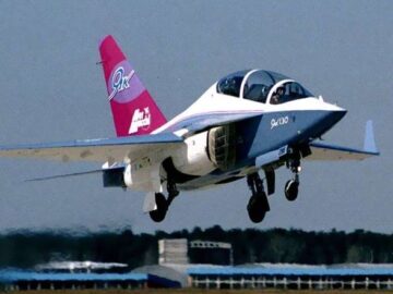Yak-130 First Flight, 1996. / Photo © Vladimir Yatsina, TASS
